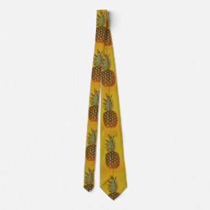 Colorful Pineapple Closeup TIE