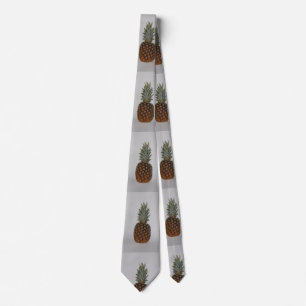 Colorful Pineapple Closeup TIE