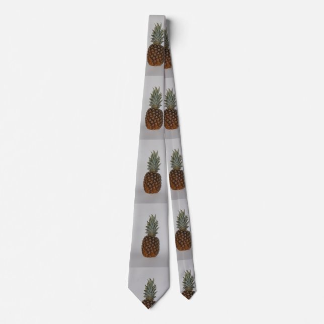 Colorful Pineapple Closeup TIE (Front)