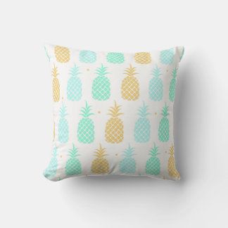 Colorful Pineapple Pattern Throw Pillow