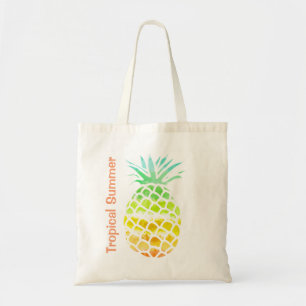 Colorful Pineapple Tote Bag