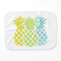 Colorful Pineapples Burp Cloth Colorful Pineapples Burp Cloth