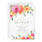 Colorful pink orange peonies spring bridal shower 