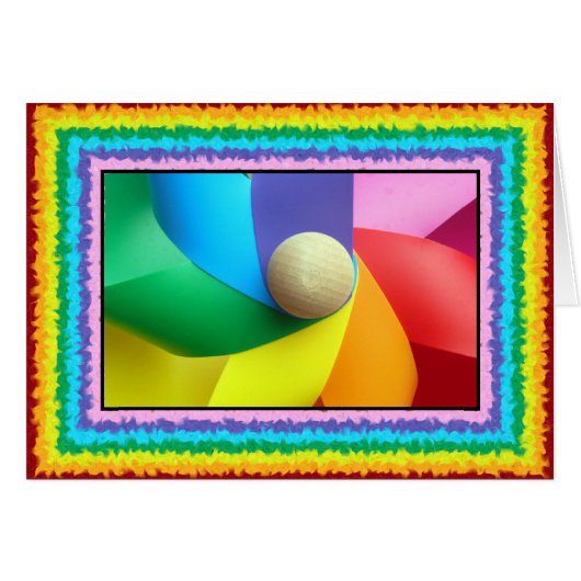 Colorful Pinwheel (Front Horizontal)