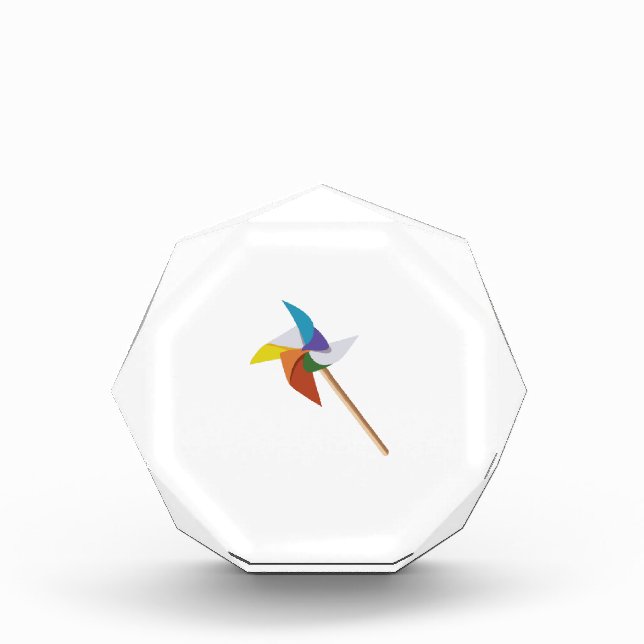 Colorful Pinwheel Award (Front)