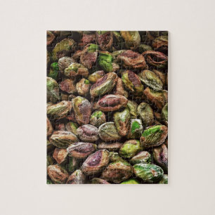 Colorful pistachio nuts art jigsaw puzzle