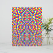 Colorful Pixels (Standing Front)