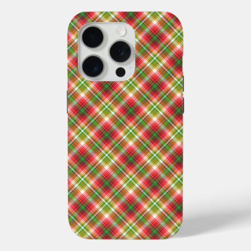 Colorful Plaid Case_Mate iPhone Case