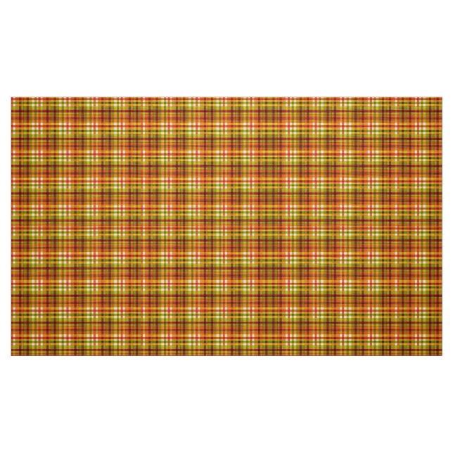 Colorful plaid pattern fabric (Fat Quarter)