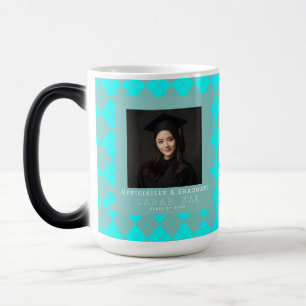 Colorful Plaid Pattern Mom Graduation Gift Color Morph Mug