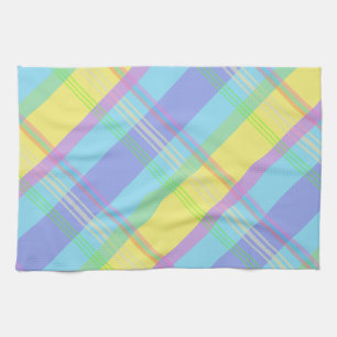 Colorful Plaid Towel