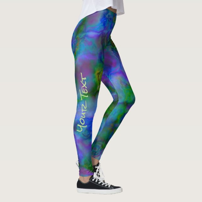 Colorful Plasma Leggings (Right)