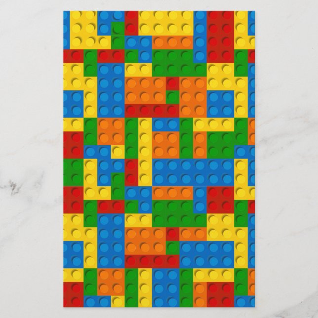 colorful plastic blocks stationery (Front)