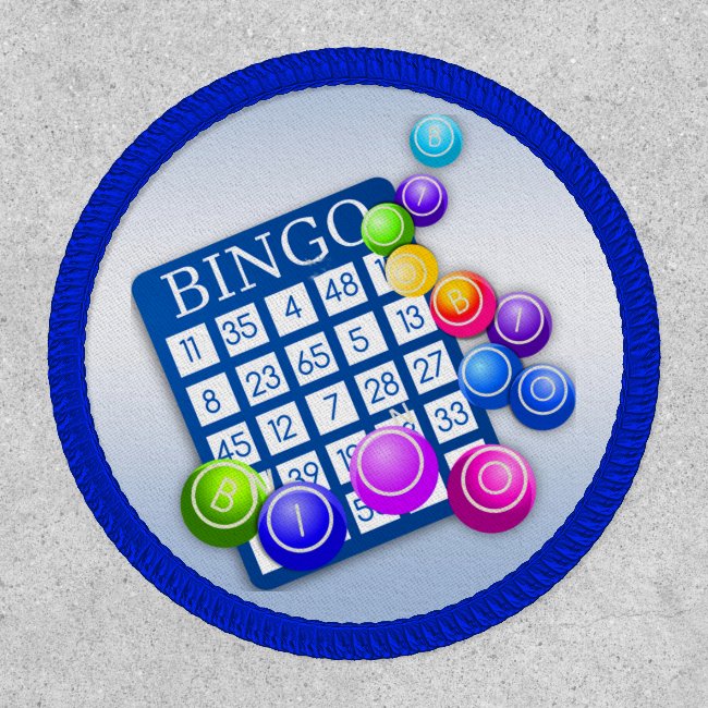 Colorful Play Bingo! Blue Patch