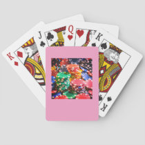 Colorful Poker Chips Playing Cards