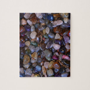 Colorful polished rocks jigsaw puzzle