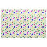 Colorful Polka Dot Bubble Balloons Fabric