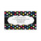 Colorful polka dot business cards