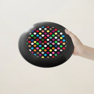 Colorful Polka Dot Frisbee