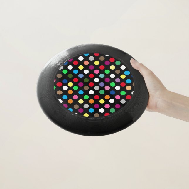 Colorful Polka Dot Frisbee (In Hand)