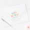 Colorful polka dot happy birthday