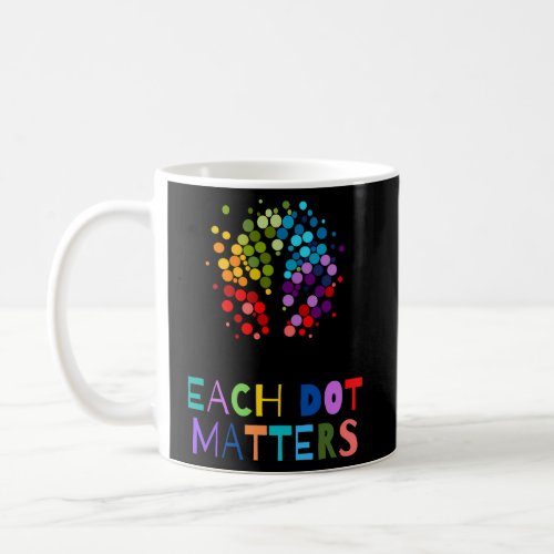 Colorful Polka Dot Unity Tree Coffee Mug