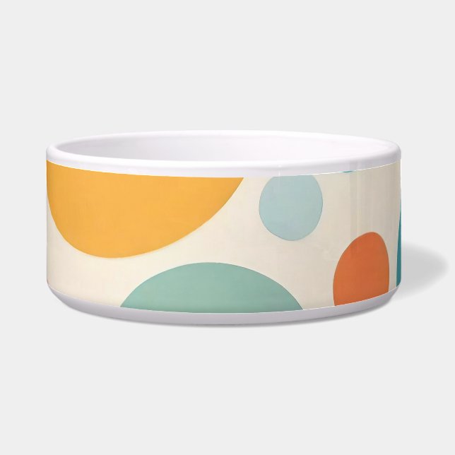 Colorful Polka Dots Bowl (Front)