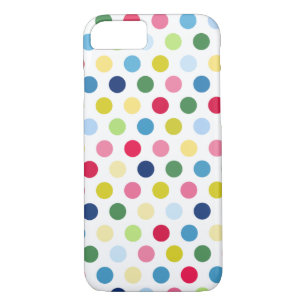 Colorful polka dots iPhone 8/7 case