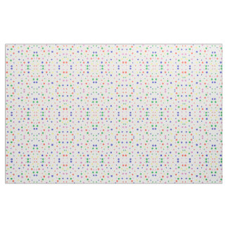Colorful Polka Dots Geometric Pattern Fabric
