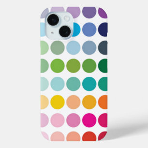 Colorful Polka Dots iPhone 15 Case
