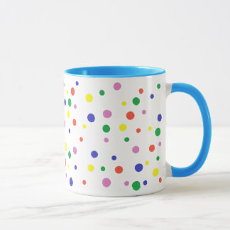 Colorful Polka Dots mugs