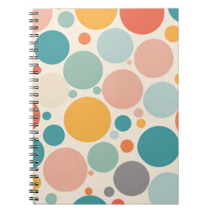 Colorful Polka Dots Notebook