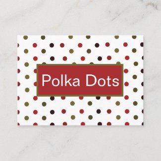 Colorful Polka Dots Pattern