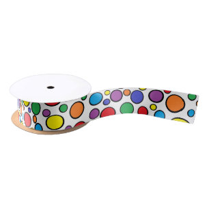 Colorful Polka Dots Ribbon