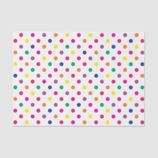 Colorful Polka Dots Tissue Paper