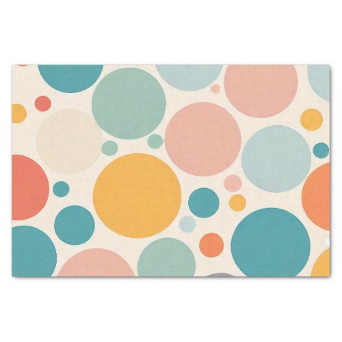 Colorful Polka Dots Tissue Paper