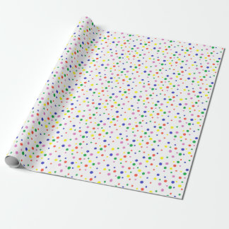 Colorful Polka Dots Wrapping Paper