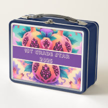 Colorful pomegranate 1st grade star 2025