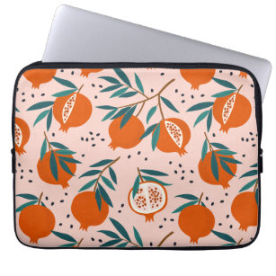 Colorful Pomegranate Pattern Laptop Sleeve