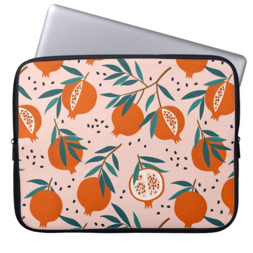 Colorful Pomegranate Pattern Laptop Sleeve