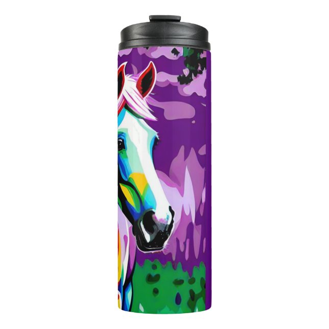 Colorful Pony Thermal Tumbler (Front)