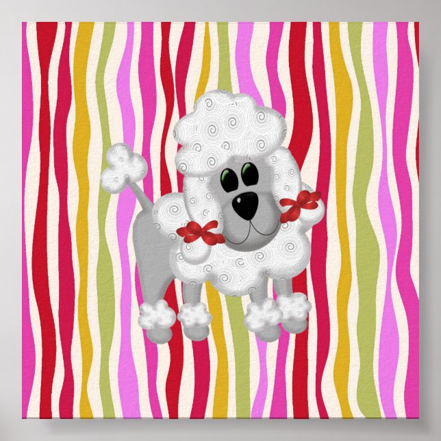 Colorful Poodle Colossal Poster (Front)