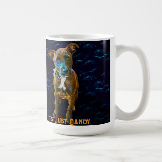 Colorful Pop Art Portrait — "It's Just Dandy" Coffee Mug