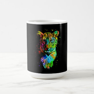 Colorful Pop Art Tiger Coffee Mug