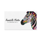 Colorful Pop Art Zebra