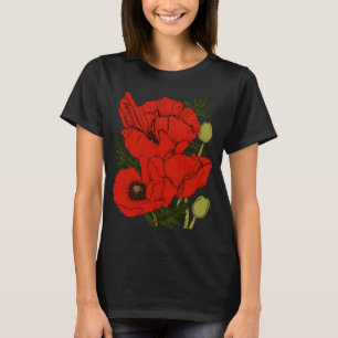 Colorful Poppies T-Shirt