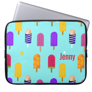 Colorful Popsicle Laptop Sleeve