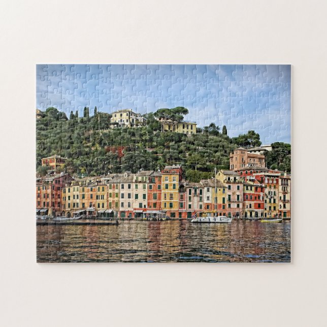 Colorful Portofino, Italia - Puzzle (Horizontal)