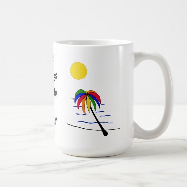 Colorful Positive Blessings Coffee Mug (Right)