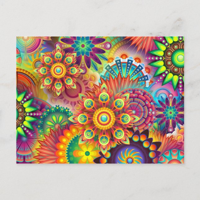 Colorful postcard (Front)